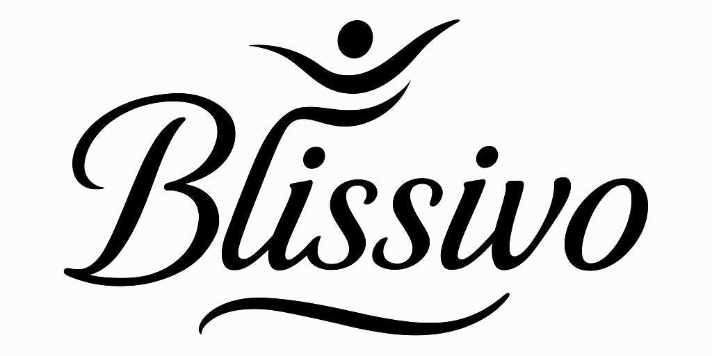 Black 'Blissivo' logo on a white background